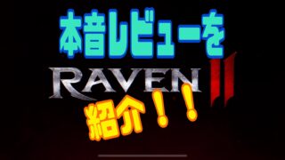 RAVEN2（レイヴン2） 面白くない