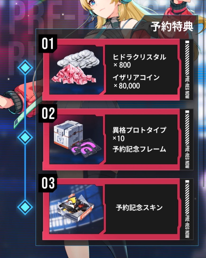 イザリア リリース