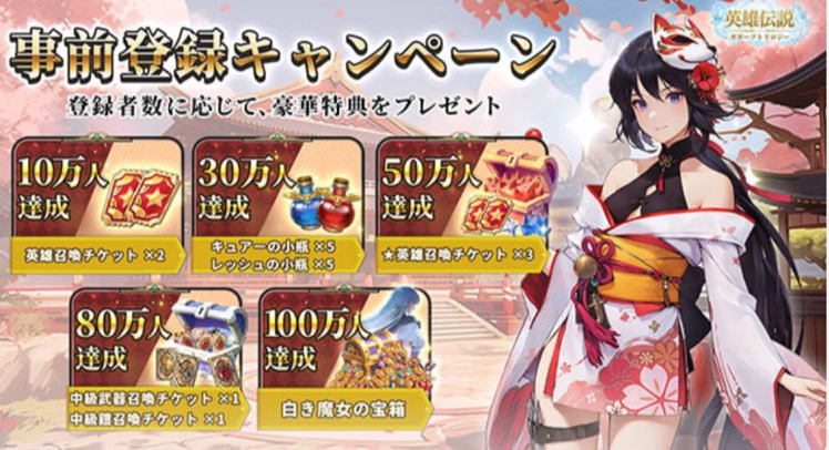 英雄伝説ガガーブトリロジー 事前登録